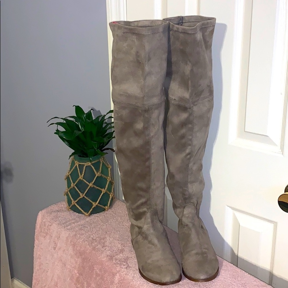 Knee high boots